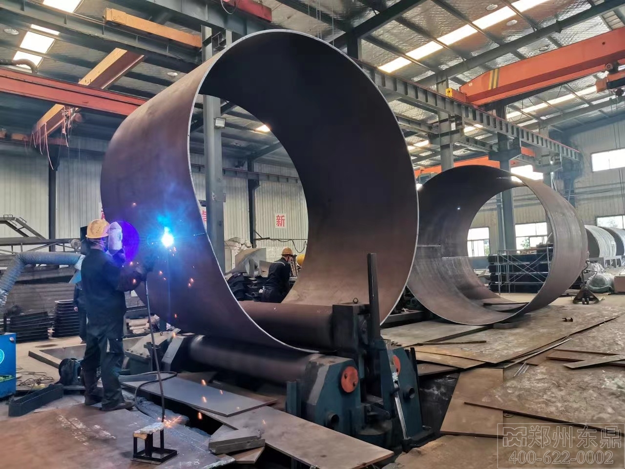 1500噸煤泥烘干機制造車間 1500噸煤泥烘干機制造車間