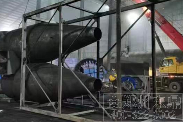 陜西彬州大型煤泥烘干機安裝現(xiàn)場實拍 陜西彬州大型煤泥烘干機安裝現(xiàn)場實拍
