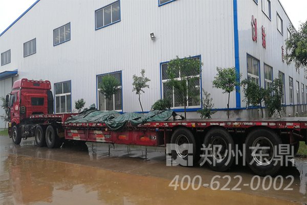 山西懷仁客戶浮選精煤烘干機設備發貨現場