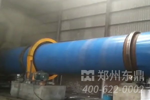 山西朔州500噸煤泥烘干機生產(chǎn)線運行現(xiàn)場